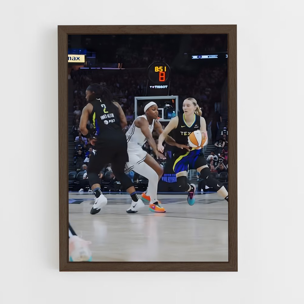Poster Dallas wings – affiche Basketball (vue 5)